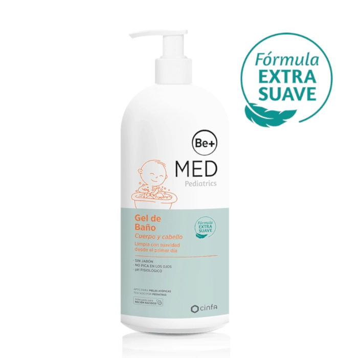 Be+ Pediatrics Gel de Baño sin Jabón 500ml