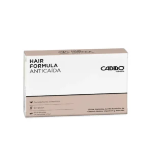 cápsulas anticaida pelo cabiro 60 cápsulas