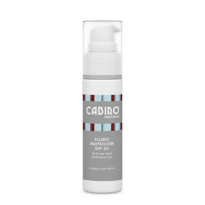 Cabiró Fluido Protección SPF50 30 ml crema facial con protección solar