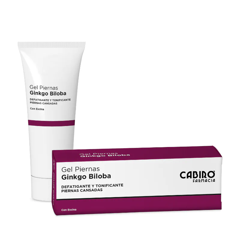 Cabiró Gel Piernas Ginkgo Biloba 100 ml para aliviar la sensación de piernas cansadas y pesadas