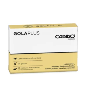 Pastillas para la garganta Golaplus prevención tratamiento problemas