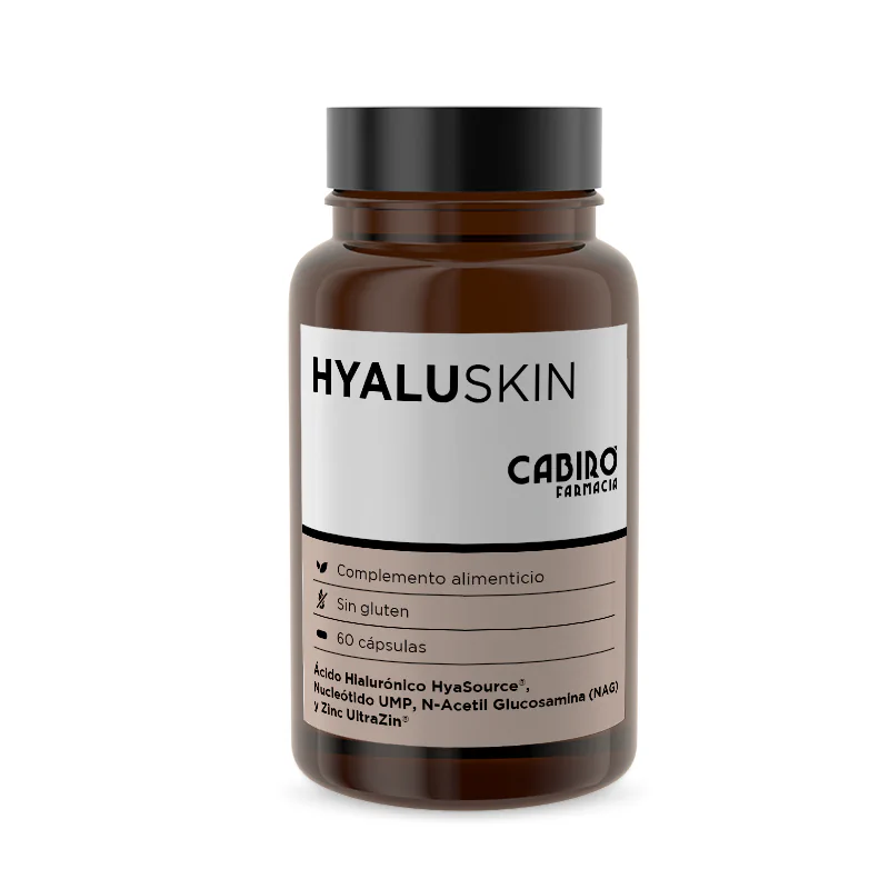 Cabiró Hyaluskin cápsulas ácido hialurónico nutricosmética piel hidratación