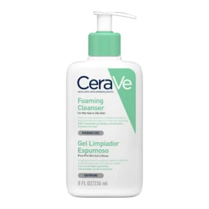 Cerave Gel Limpiador Espumoso 236ml pierl normal grasa