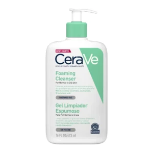 Cerave Gel Limpiador Espumoso 473ml piel normal grasa