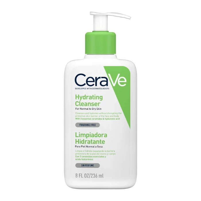 Cerave Limpiador Hidratante 236ml piel normal seca