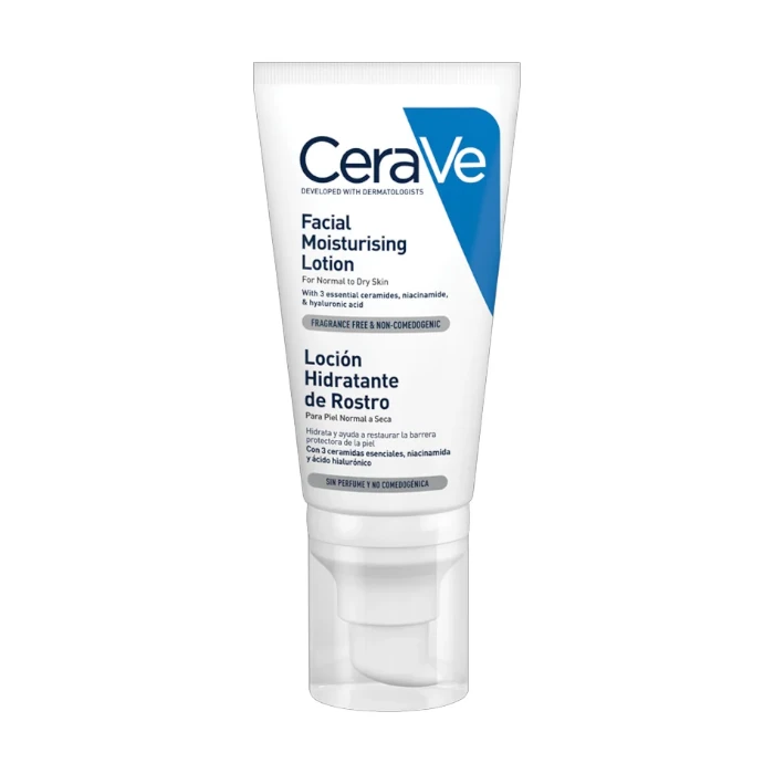 Cerave Locion Hidratante Rostro 52ml piel normal seca