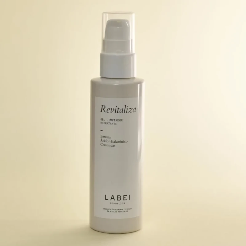Labei Gel Limpiador Revitaliza Natural Vegano seca sensible