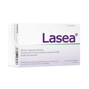antidepresivo natural cápsulas blandas Lasea lavanda