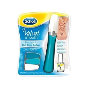Lima eléctrica de uñas Scholl para manos y pies