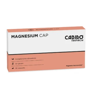 Magnesio Cabiró cápsulas de alta absorción para músculos
