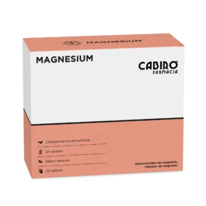 magnesio sobres Cabiró para estrés y cansancio mental