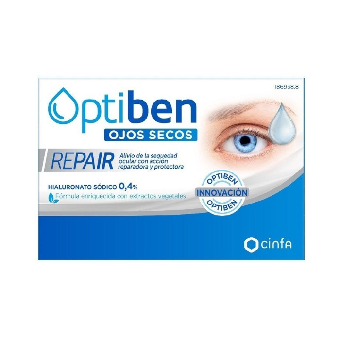 Optiben Repair Unidosis Ojos Secos 20u