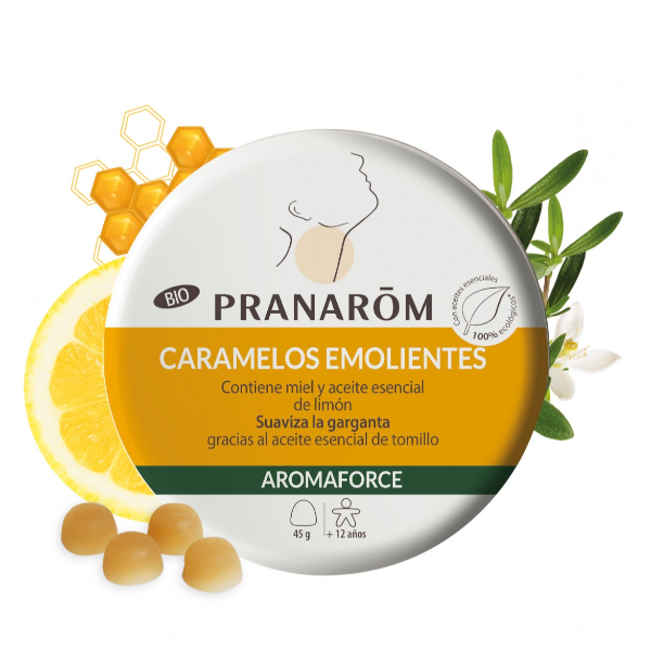 pranarom caramelos miel aromaforce