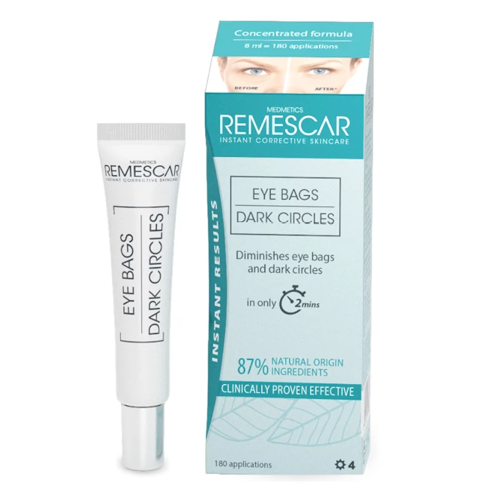 remescar bolsas ojeras